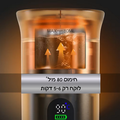 מכונת קפה ניידת- קפה אמיתי, בכל מקום בעולם