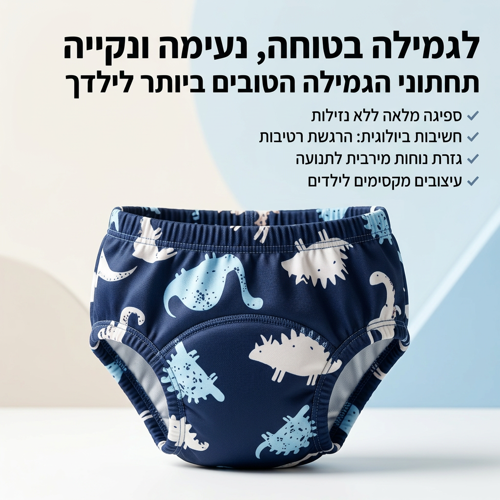 תחתוני גמילה רב פעמיים – לילד שלנו מגיע להיגמל בדרך חכמה יותר