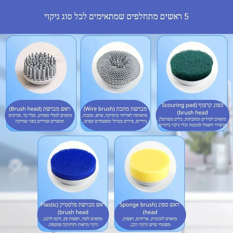 קלין פרו 5 ב-1 – הניקיון העמוק בלי מאמץ ובלי כאבים