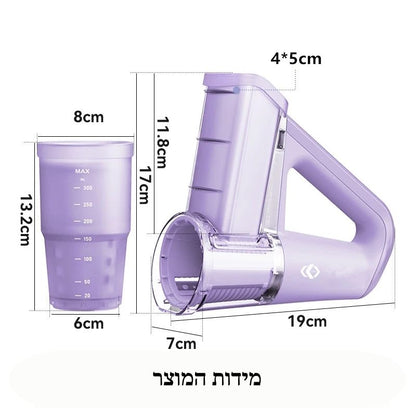 השף הנייד – קוצץ, פורס וגורס קרח כמו שף אמיתי