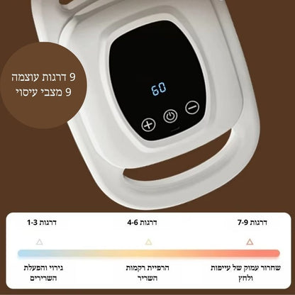 מסאז'ר 6 איקס – מכשיר העיסוי שכולם מדברים עליו השנה