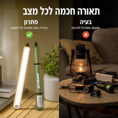SolarCamp Pro – הפנס המתנפח שנטען מהשמש